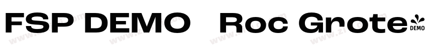 FSP DEMO   Roc Grote字体转换